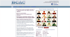 Desktop Screenshot of booneclinic.org